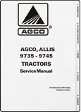 Instant Download AGCO Allis 9735 9745 Tractor PDF - Service Manual