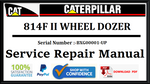 CAT- CATERPILLAR 814F II WHEEL DOZER BXG00001-UP SERVICE REPAIR MANUAL Official Download PDF