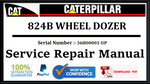 CAT- CATERPILLAR 824B WHEEL DOZER 36H00001-UP SERVICE REPAIR MANUAL Official Download PDF