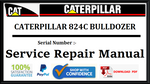 CAT- CATERPILLAR 824C BULLDOZER 64G00001-UP SERVICE REPAIR MANUAL Official Download PDF