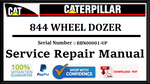 CAT- CATERPILLAR 844 WHEEL DOZER BBN00001-UP SERVICE REPAIR MANUAL Official Download PDF