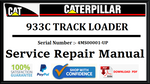 CAT- CATERPILLAR 933C TRACK LOADER 4MS00001-UP SERVICE REPAIR MANUAL Official Download PDF