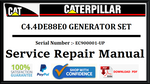 CAT- CATERPILLAR C4.4DE88E0 GENERATOR SET EC900001-UP SERVICE REPAIR MANUAL Official Download PDF