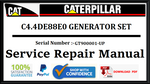 CAT- CATERPILLAR C4.4DE88E0 GENERATOR SET GT900001-UP SERVICE REPAIR MANUAL Official Download PDF