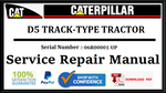 CAT- CATERPILLAR D5 TRACK-TYPE TRACTOR 06R00001-UP SERVICE REPAIR MANUAL Official Download PDF