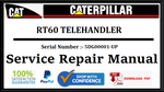 CAT- CATERPILLAR RT60 TELEHANDLER 5DG00001-UP SERVICE REPAIR MANUAL Official Download PDF