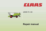 CLAAS LEXION 770-620 Combine Service Repair Manual Complete PDF Download