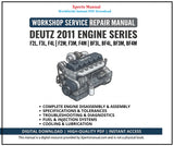 Download PDF Deutz 2011 F2L, F3L, F4L, F2M, F3M, F4M, BF3L, BF4L, BF3M, BF4M Engines Service Repair Manual