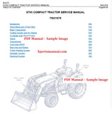 Instant Download - AGCO ST45 Compact Tractor PDF - Service Manual