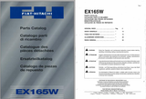 Fiat-Hitachi EX165W Wheel Excavator Parts Catalog Manual Best PDF Download