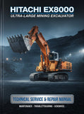 Hitachi EX8000 Excavator Instant Download Service Manual 