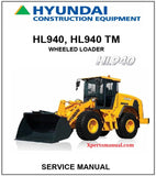 Hyundai HL940, HL940TM Wheel Loader PDF Service Repair Manual