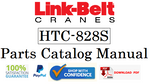 Link Belt Crane HTC-828S Parts Catalog Manual Official Instant PDF Download