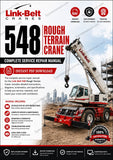 Link Belt 548 Crane Instant Download Service Manual