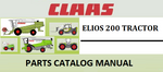 PARTS CATALOG MANUAL - CLAAS ELIOS 200 TRACTOR Official Instant PDF Download