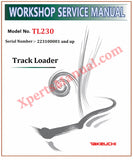 Takeuchi TL230 Track Loader Workshop Service Manual