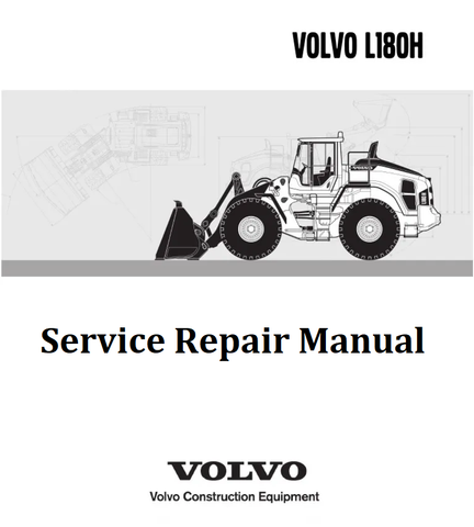 VOLVO L180H Wheel Loader Service Repair Manual Official PDF Download