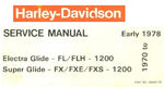 1970-1978 Harley-Davidson FL / FLH – 1200 Electra Glide, FX / FXE / FXS – 1200 Super Glide Best PDF Service Repair Manual