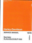 1970-1978 Harley-Davidson XL / XLH / XLCH / XLT – 1000 Sportster Best PDF Service Repair Manual