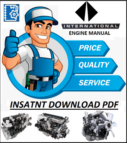 1993-1994 International DT408, 466, 530 Engine Best PDF Troubleshooting Repair Manual