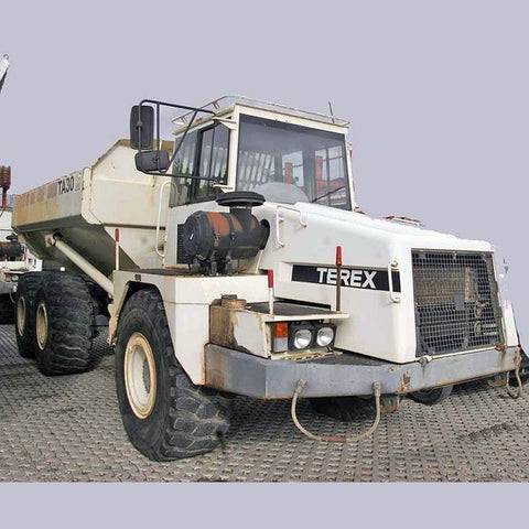 2000 TEREX TA30 Articulated Dump truck Workshop Maintenance Manual PDF Download