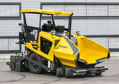 BOMAG BF 600 P - E Asphalt paver PDF Parts Catalog Manual SN:- 821837601001 - 821837609999