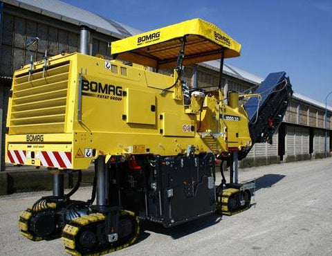 BOMAG BM1200 30-2 Road Milling Machine PDF Parts Catalog Manual SN:- 821836351001 - 821836359999