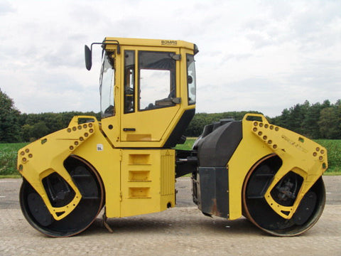 BOMAG BW 161 AD-2 Tandem vibratory Roller PDF Parts Catalog Manual SN:- 101640520101 - 101640521026