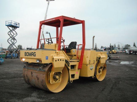 BOMAG BW 161 AD-2 Tandem vibratory Roller PDF Parts Catalog Manual SN:- 109640510101 - 109640510999