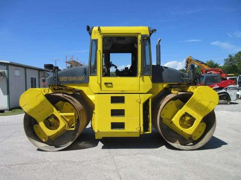 BOMAG BW 180 AD Tandem vibratory Roller PDF Parts Catalog Manual SN:- 101870001049 - 101870001058