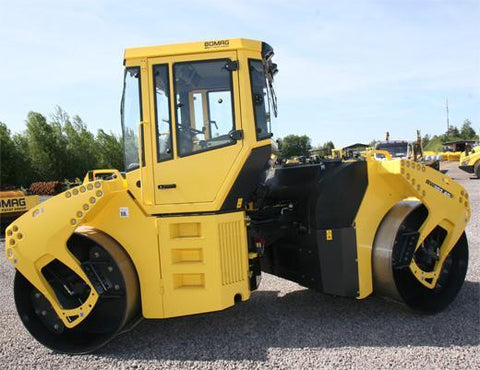 BOMAG BW 202 AD-4 Tandem vibratory Roller PDF Parts Catalog Manual SN:- 101920631001 - 101920639999