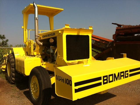 BOMAG MPH100R / MPH100S RECYCLER AND STABILIZER SERVICE REPAIR MANUAL DOWNLOAD PDF