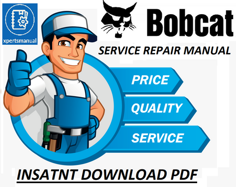 Bobcat B730, B750 Backhoe Loader PDF DOWNLOAD Service Repair Manual