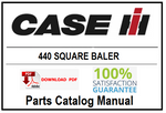CASE IH 440 SQUARE BALER PDF PARTS CATALOG MANUAL