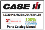 CASE IH LBX331P (LARGE) SQUARE BALER PDF PARTS CATALOG MANUAL