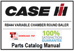 CASE IH RB444 VARIABLE CHAMBER ROUND BALER PDF PARTS CATALOG MANUAL