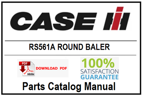 CASE IH RS561A ROUND BALER PDF PARTS CATALOG MANUAL