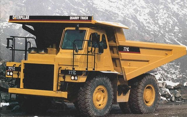 CATERPILLAR 771C QUARRY TRUCK 3BJ SERVICE REPAIR MANUAL