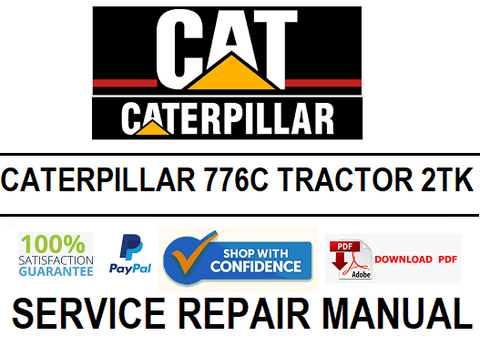 CATERPILLAR 776C TRACTOR 2TK SERVICE REPAIR MANUAL