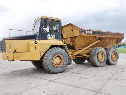 CATERPILLAR D300E ARTICULATED TRUCK 7FN SERVICE REPAIR MANUAL