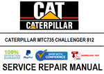 CATERPILLAR MTC735 CHALLENGER 812 SERVICE REPAIR MANUAL