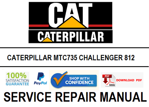 CATERPILLAR MTC735 CHALLENGER 812 SERVICE REPAIR MANUAL