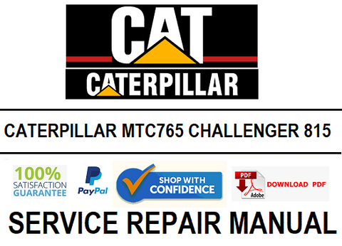 CATERPILLAR MTC765 CHALLENGER 815 SERVICE REPAIR MANUAL