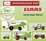 CLAAS JAGUAR 900 – 830 PROFISTER, SPEEDSTAR Hydraulic, Technical and Electric System