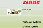 CLAAS LEXION 480-405 Hydraulic, Technical and Electric System PDF Download