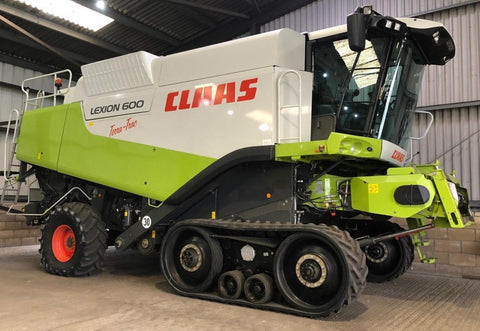 CLAAS LEXION 600 – 510 Hydraulic, Technical and Electric System PDF Download