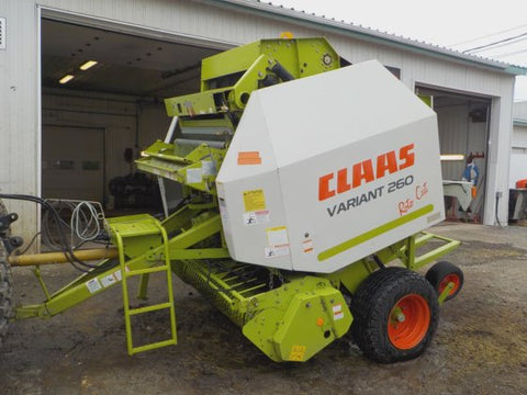 CLAAS VERIANT 260, 280 Hydraulic, Technical and Electric System PDF Download