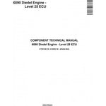 CTM139119 COMPONENT TECHNICAL MANUAL - JOHN DEERE POWERTECH 6090 DIESEL ENGINE LEVEL 25 ECU DOWNLOAD