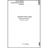 CTM362 REPAIR TECHNICAL MANUAL - JOHN DEERE DF230 SERIES TRANSMISSION COMPONENT DOWNLOAD