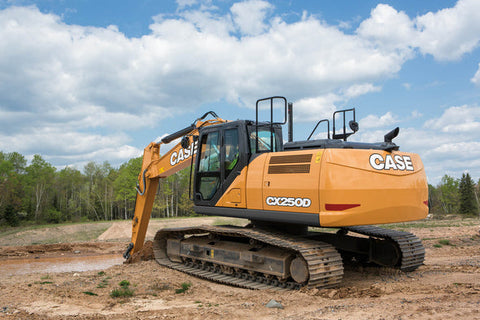 Case CX250D, CX250D Long Reach Crawler Excavator Service Repair Manual EU 47843013 Download